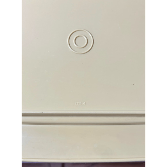 Vintage Tupperware Deviled Egg Keeper Carrier Tray Container Harvest Gold 723-4 - Picture 8 of 8